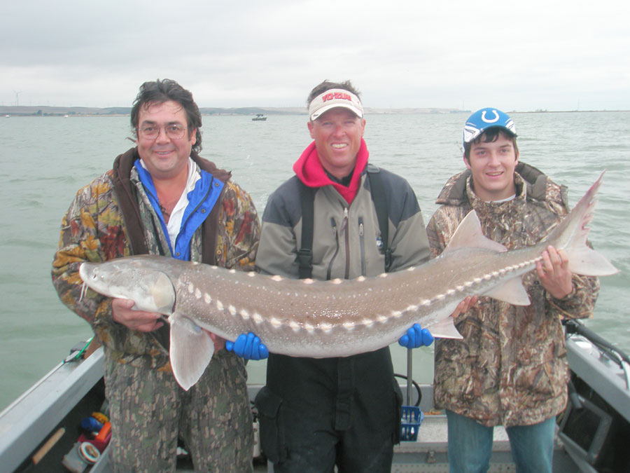 salmon-sturgeon-062-sm Book a Guided Fishing Trip with Bob Sparre
