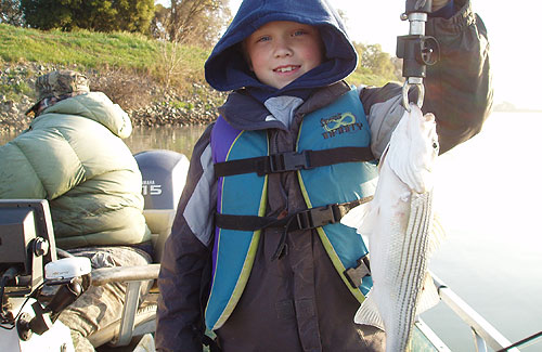 striper-fishing-5 Kids Fish for Stripers Too