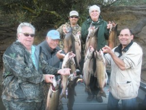 2 hour limits of salmon fishing the american river